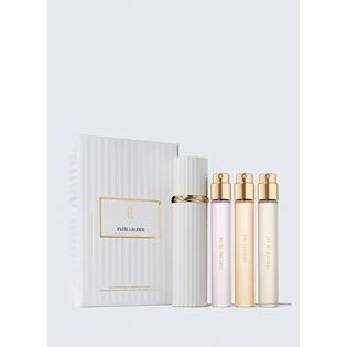 Estée Lauder Luxury Collection Atomizer Case with Refills 3 Travel Size Eau de Parfum Sprays