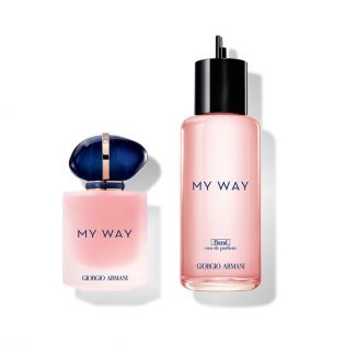 MY WAY FLORAL 50ML & REFILLABLE SET